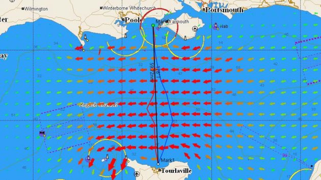 Navigating in a tide made easier with routing maps like this one.